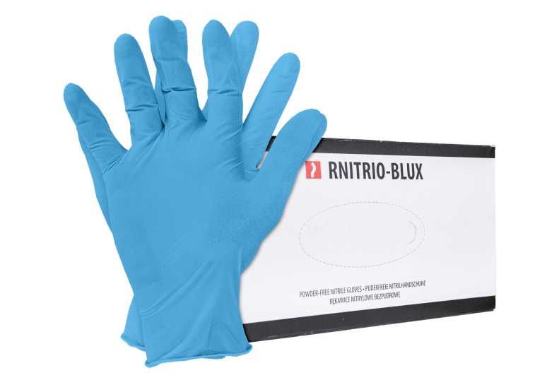 Нитриловые перчатки одноразовые, робочі рукавиці одноразові 100шт/уп.
