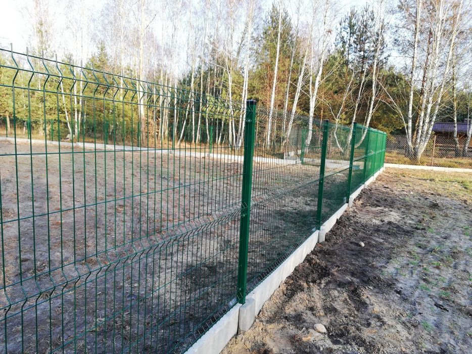 Ogrodzenie Panelowe3D kompletn z podmurówką!!! sprzedaż, montaż