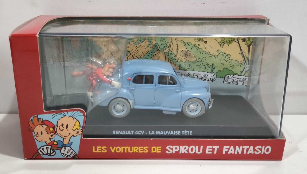 As viaturas de Spirou e Fantasio - Renault 4 CV