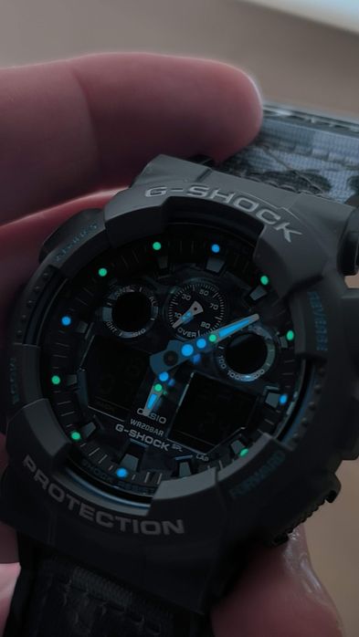 Casio g shock ga 100