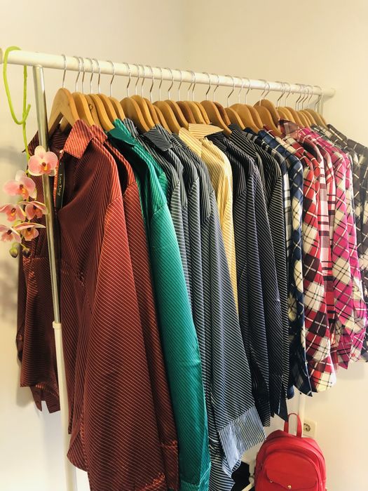 Lote camisas cetim 100 peças