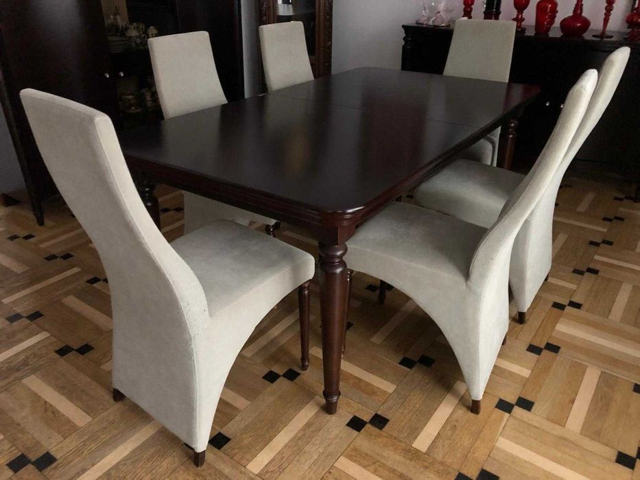 Sprzedam elegancki stól i 6 krzeseł