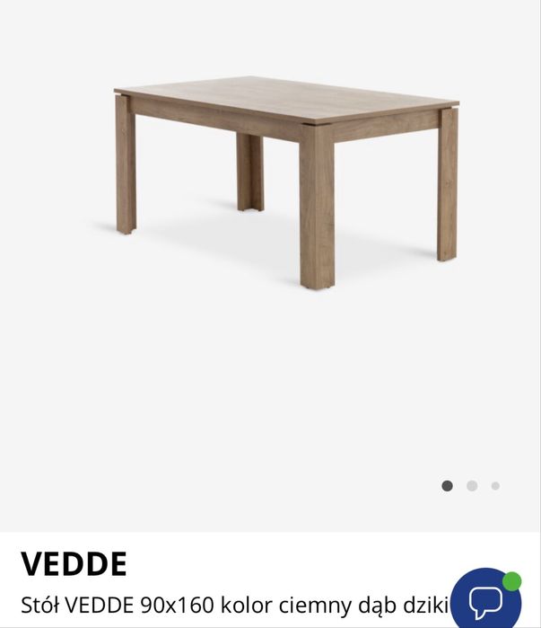 Jysk stol do jadalni 160/90 Jak nowy !