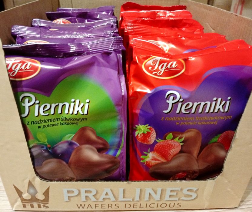 Pyszne pierniki Iga. Truskawkowe i śliwskowe. 10 szt. za 39 zł