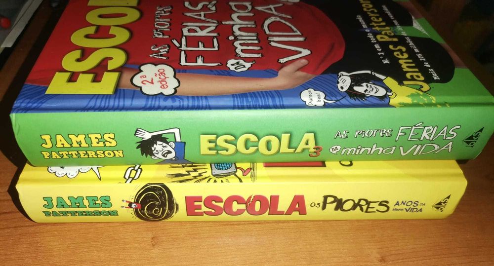 Livro juvenil, James Patterson : Escola