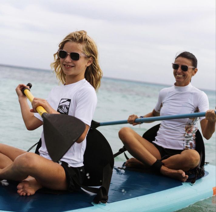 SUP дошка Decathlon 100 320 см 10’6” Allround комплект весло насос рюкзак