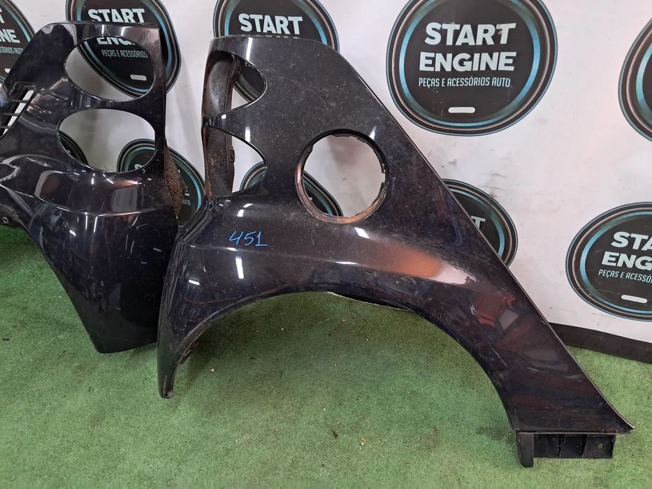 Guarda Lamas painel tras  Smart Fortwo 451
