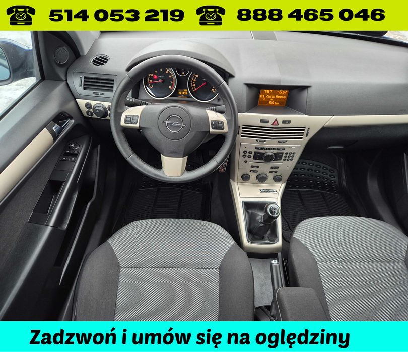Opel Astra H LIFT • 1.6 benzyna • 5 drzwi • 2008r • z Niemiec