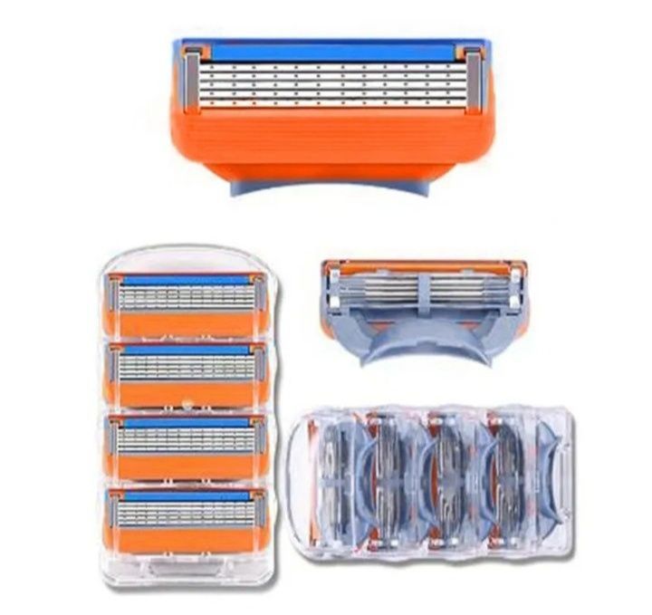 8 шт Gillette Fusion5 картриджи, бритвенные кассеты лезвия