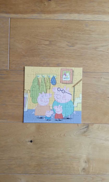 Świnka Peppa Trefl puzzle 3w1