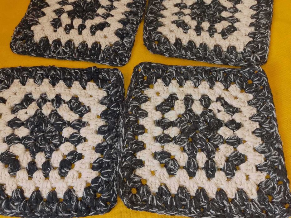 вязані чохли на табуретки