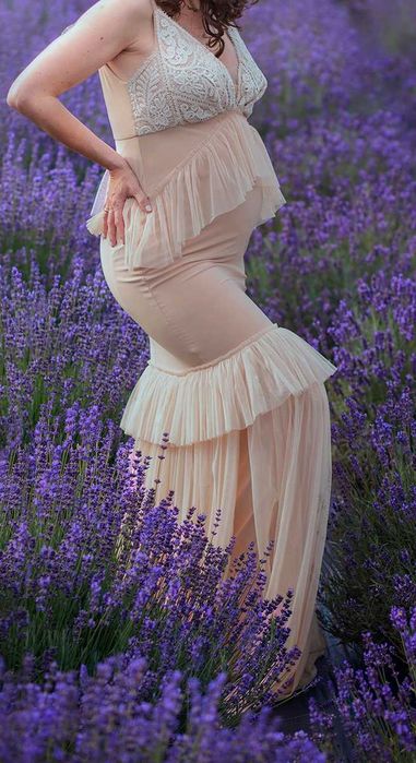 Sprzedam sukienkę do sesji ciążowej