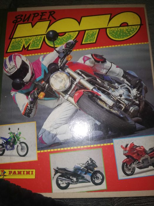 Caderneta Super Moto