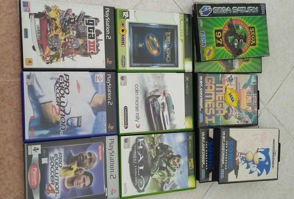 Jogos para várias consolas (MD, MegaCD, PSX, Saturn, NGC, SNES, etc)64737744485377124