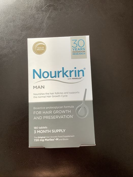 Nourkrin men proteoglikany dla mężczyzn 3 miesiące kuracji 180 tabletek