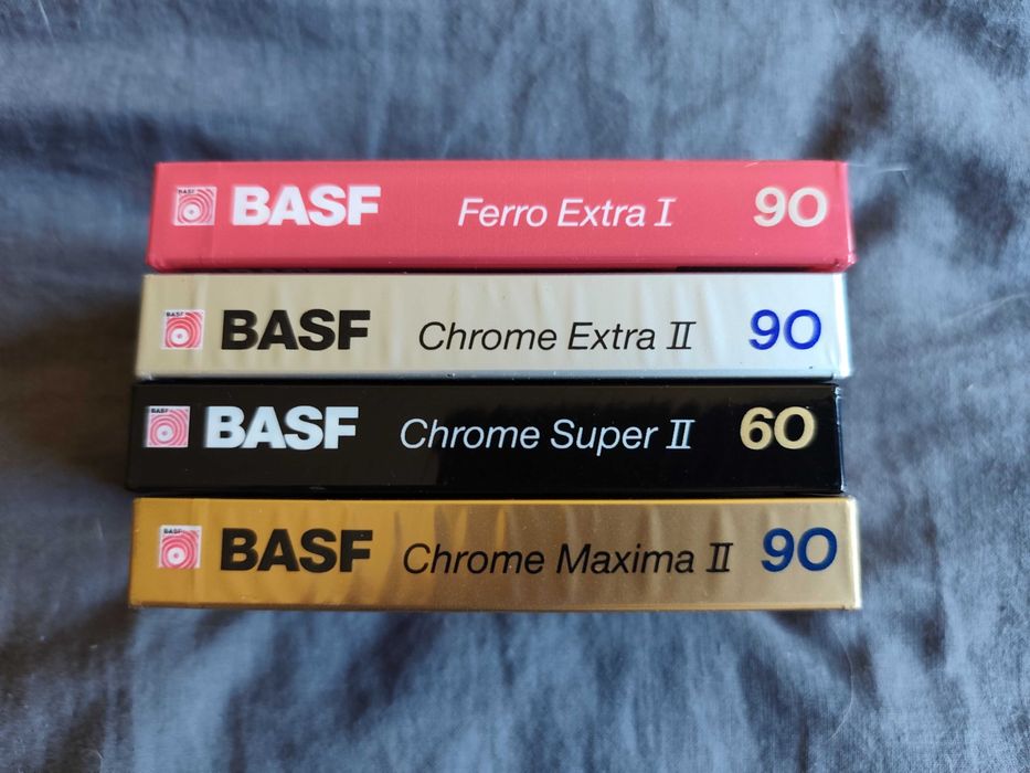 kasety magnetofonowe BASF Folia