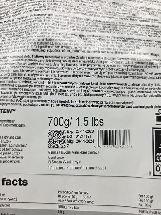 Olimp Mega Strong Protein 700g Vanilla