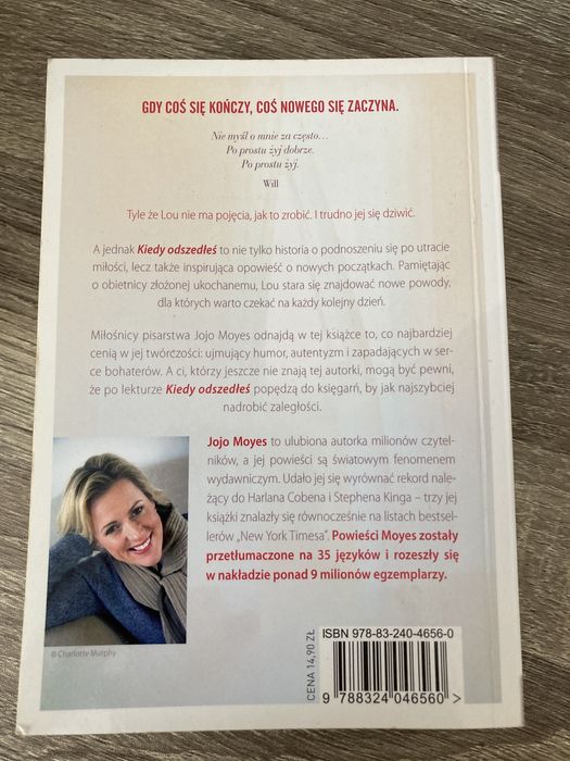 Kiedy odszedłeś Jojo Moyes