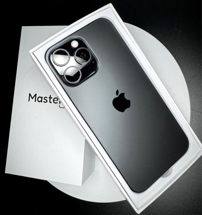 Apple iphone 16 pro max 256gb black jak nowy 100% bat 6msc gwar