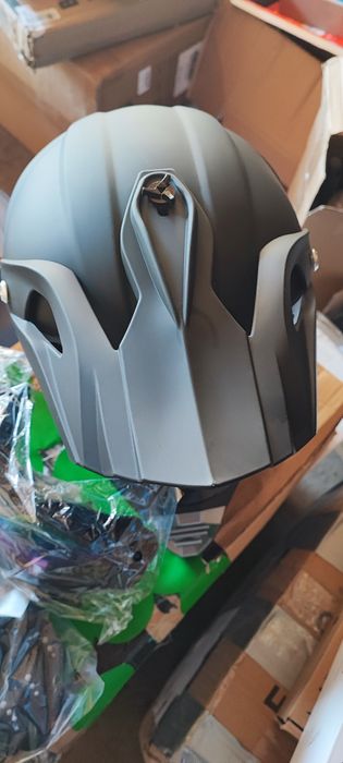 Мото шолом з окулярами і рукавицями М