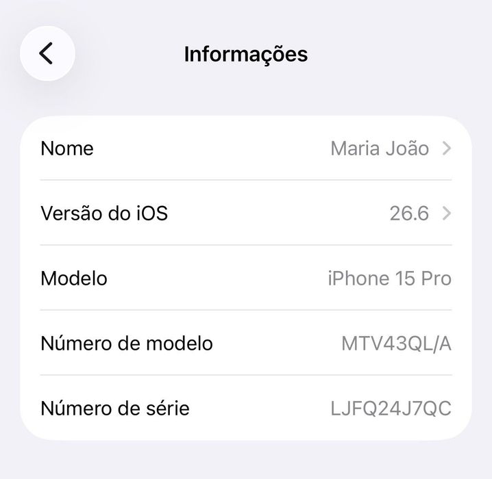 iPhone 15 Pro 256GB Branco Titânio | Impecável + Capas