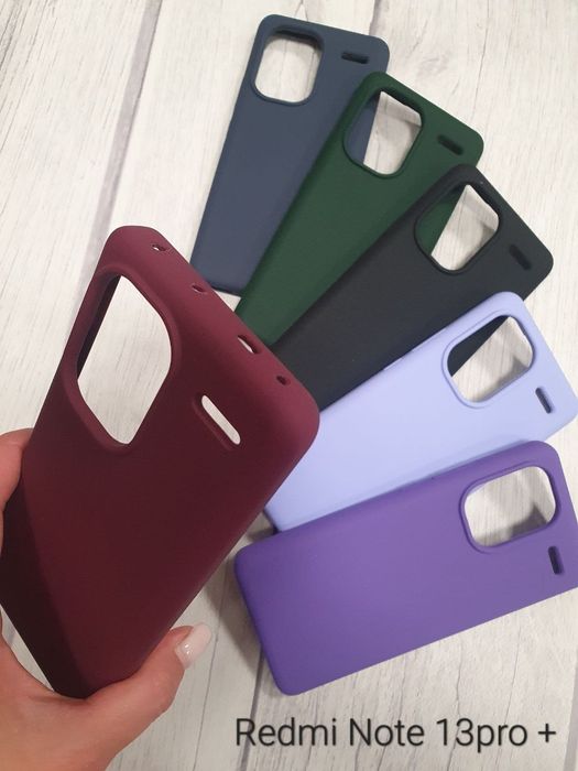 Чохол Накладка Бампер Силікон Xiaomi Redmi Note 13 pro + plus