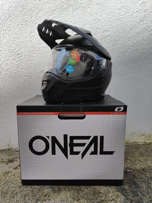 Capacete O'Neal D-SRS helmet solid v.24 black | NOVO