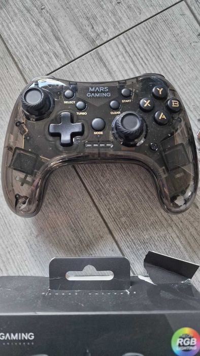 Mars Gaming MGP-C, Prof. Neonowy Gamepad RGB PC, SWITCH, PS3 i inne