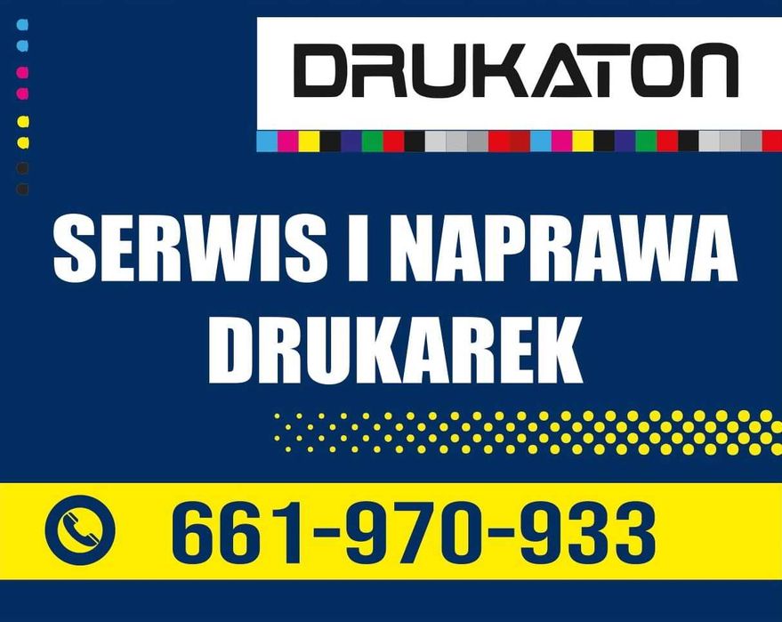 Serwis drukarek, naprawa sprzętu biurowego, tonery. Koronowo.