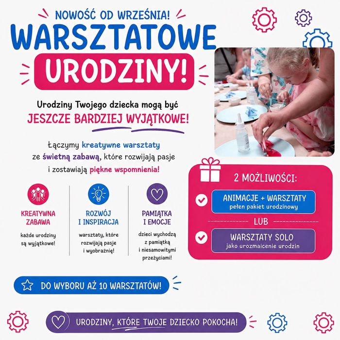 Animacje dla dzieci / animator na urodziny, wesela, komunie