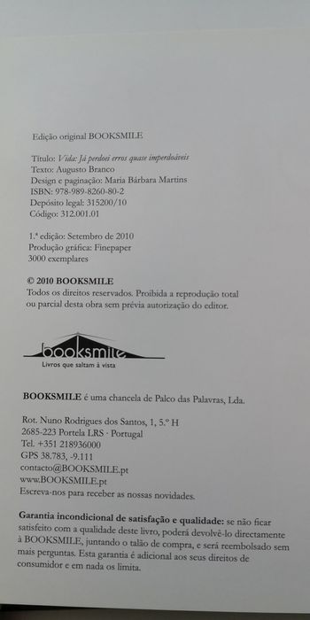 Vida: Já perdoei erros quase imperdoáveis