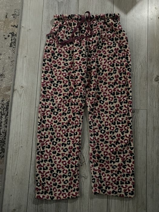 Теплі піжамні махрові штани