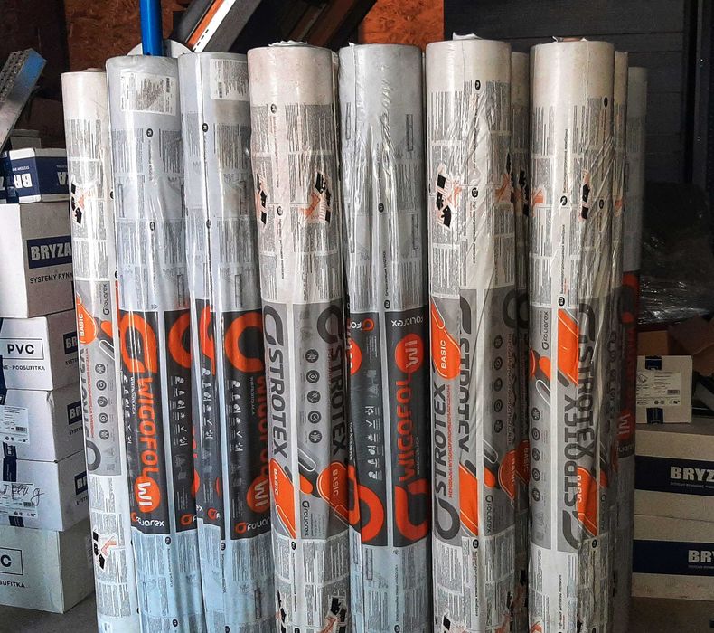 Мембрана кровельная Ветробарьер Гидробарьер Паробарьер Пленка