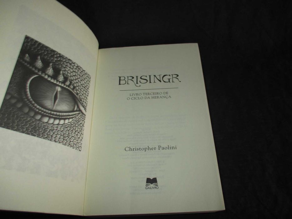 Livro Eragon Christopher Paolini Colecção O Ciclo da Herança