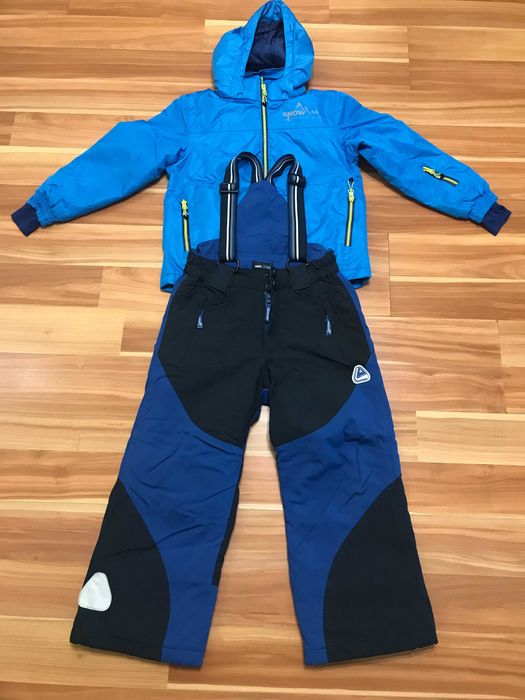 Зимовий гірськолижний костюм на 7-8 років р.122-128