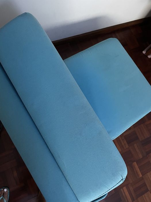 Cadeirão cambalhota azul