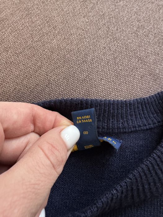 Polo ralph lauren дитяча сукня з вовною р. 7 130 см оригінал PRL