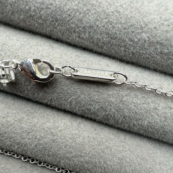 Komplet biżuterii Pandora – srebro 925 z czerwonymi cyrkoniami serca