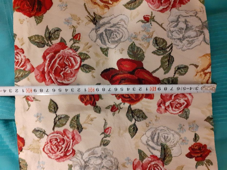 Torba gobelinowa z motywem kwiatów