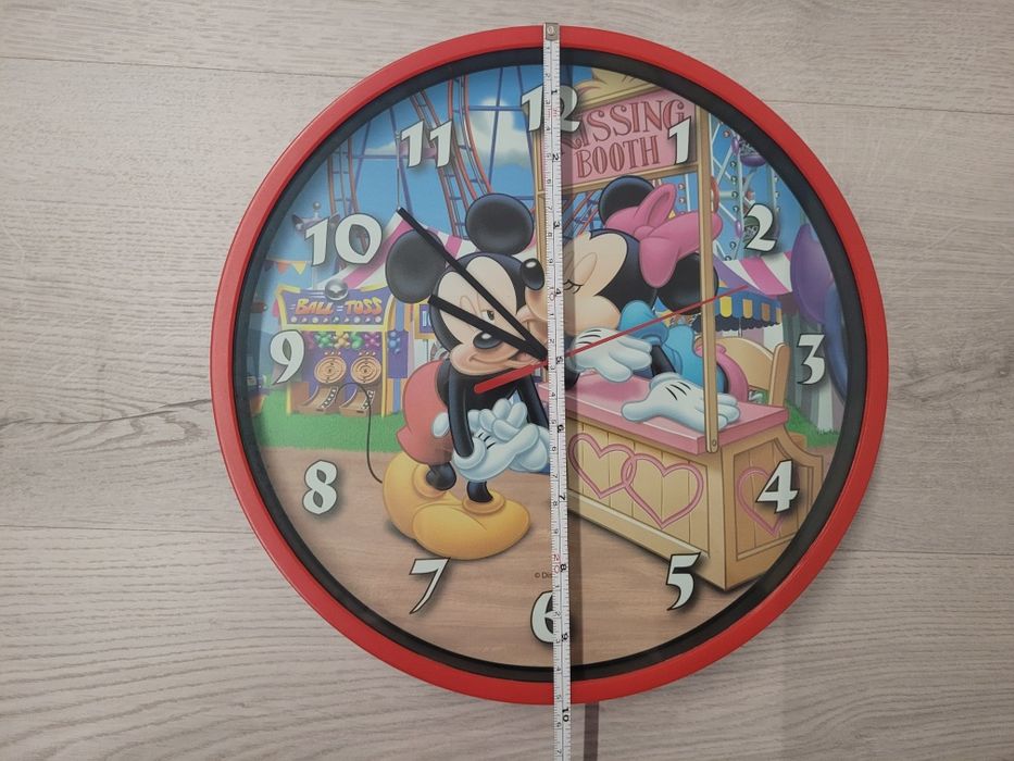 Zegar ścienny Myszka Miki i Myszka Minnie