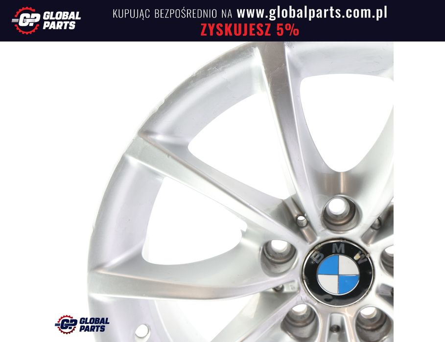 BMW E60 E61 Felga Aluminiowa Srebrna 17" 8J ET:20 245