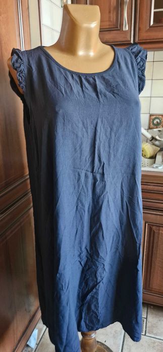 sukienka Made in Italy granatowa 40/42