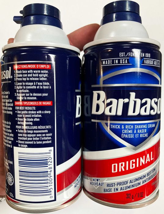 Картриджи 6шт Schick Hydro 5 США, Barbasol 6 лезвия, лосьон