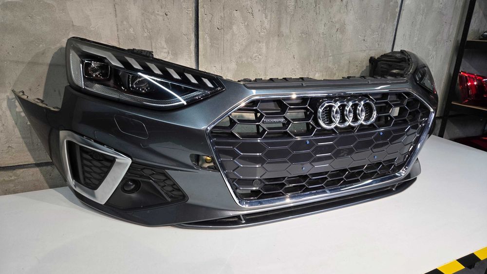 Бампер + фари Audi A4 B9 Rest Matrix (Європа)