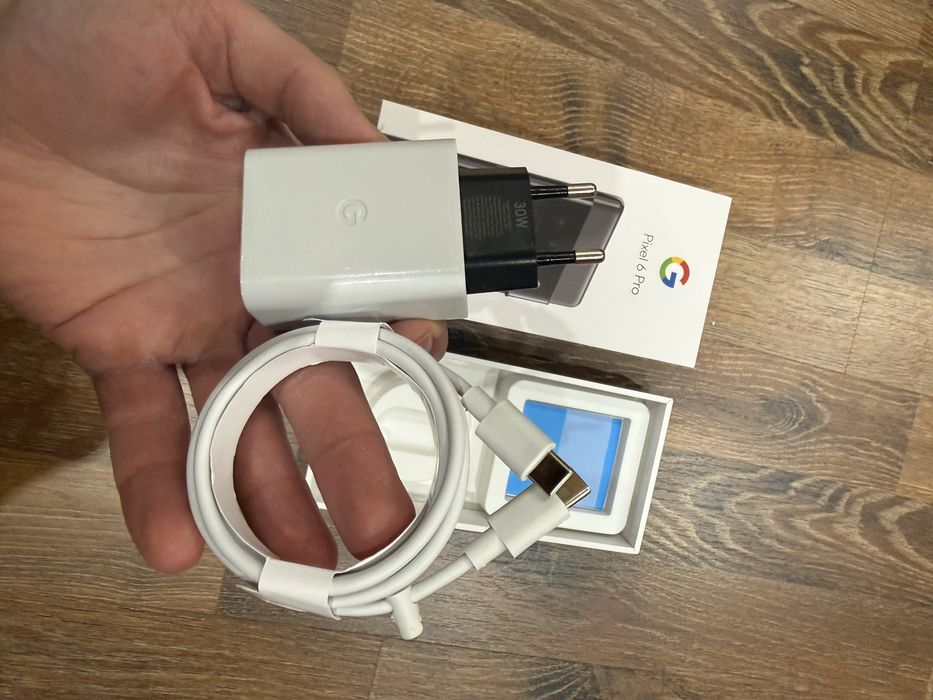 Новый зарядный блок Google Pixel 30W USB-C быстрая зарядка