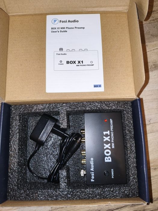 Новий фонокоректор Fosi Audio BOX X1 (Hi-Fi підсилювач для вінілу)
Опи