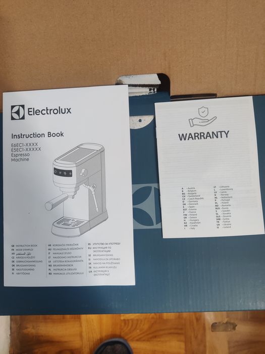 Ekspres kolbowy Electrolux Explore 6 E6EC1-6BST – czarny gwarancjia producenta