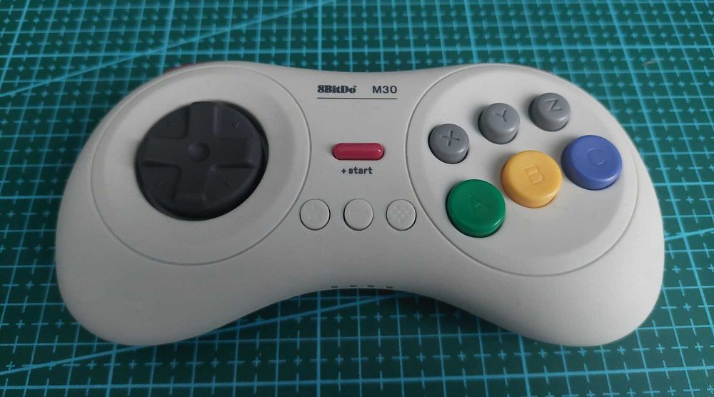 Biały 8BitDo M30 Bluetooth