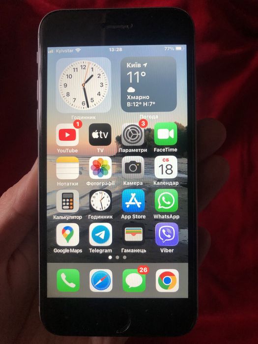 Iphone 6s/64 батарея 100%