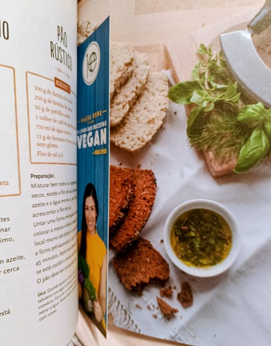 Livro das Receitas Vegan de Magda Roma Nutricionista